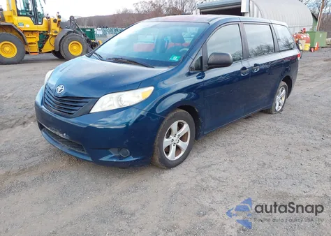 2011 Toyota Sienna from USA, damaged, VIN 5TDKA3DC6BS001746